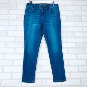 Arizona Jean Co. Women's Blue Denim Jeans‎ Size 11 Regular Wash